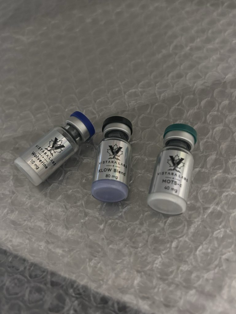 Vistara Labs research vials as delivered