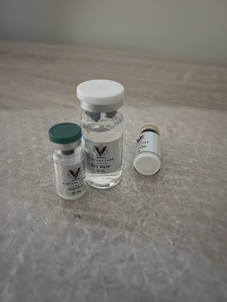 Vistara Labs research vials as delivered