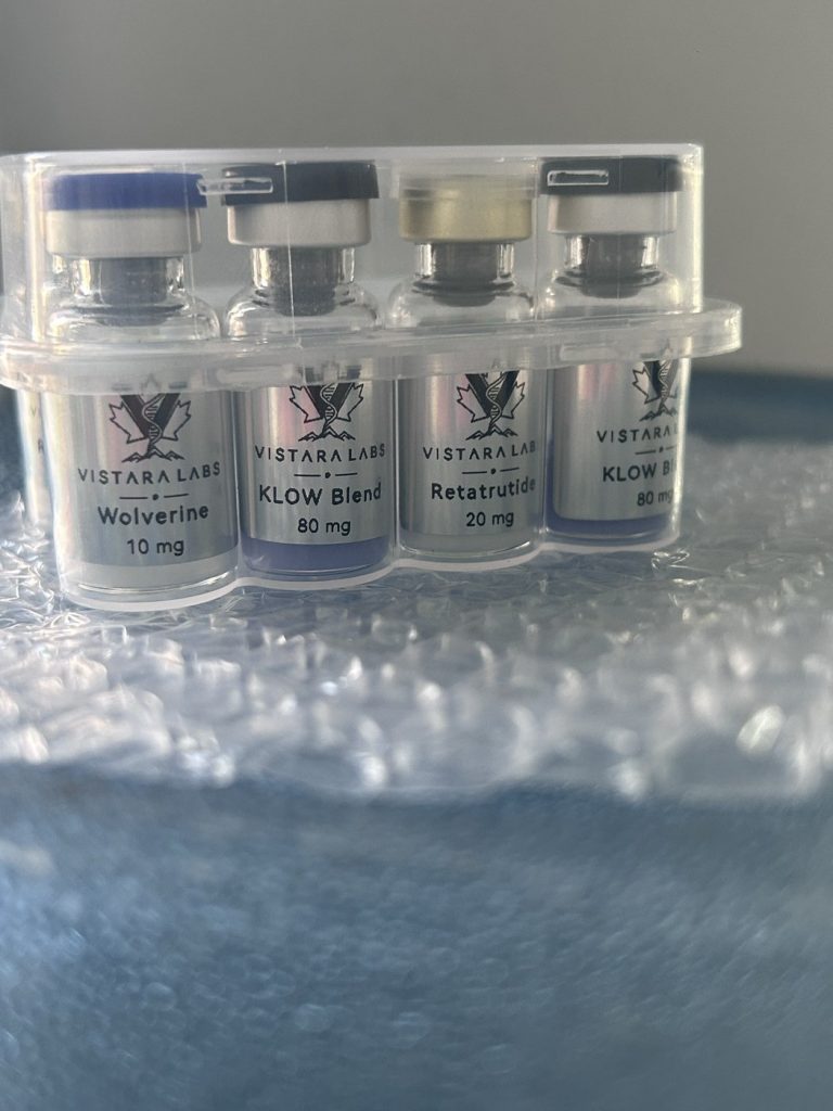 Vistara Labs research vials as delivered