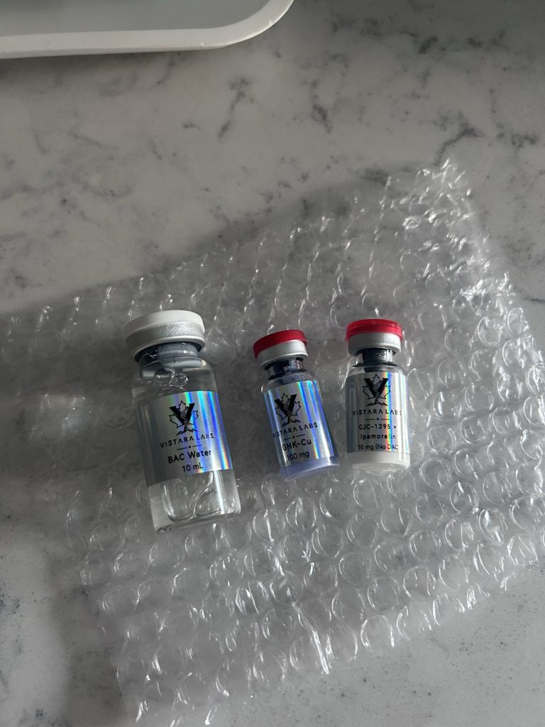 Vistara Labs research vials as delivered
