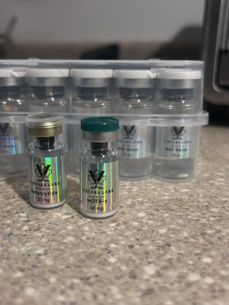Vistara Labs research vials as delivered