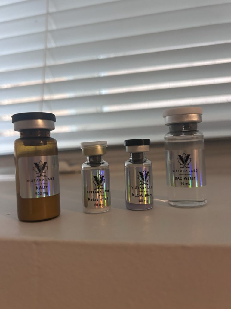Vistara Labs research vials as delivered