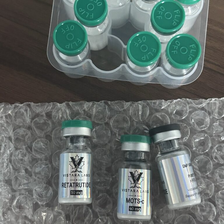 Vistara Labs research vials as delivered
