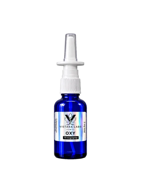 Oxytocin nasal spray 2 mg, 70 mcg per spray, research atomiser