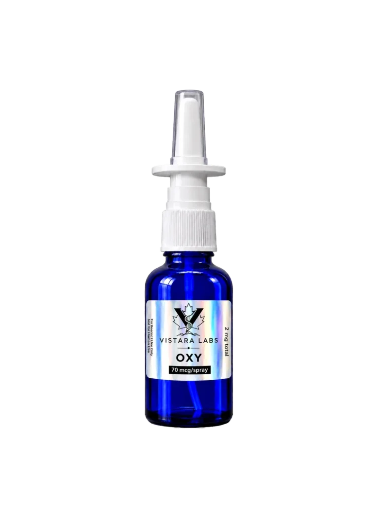 Oxytocin nasal spray 2 mg, 70 mcg per spray, research atomiser