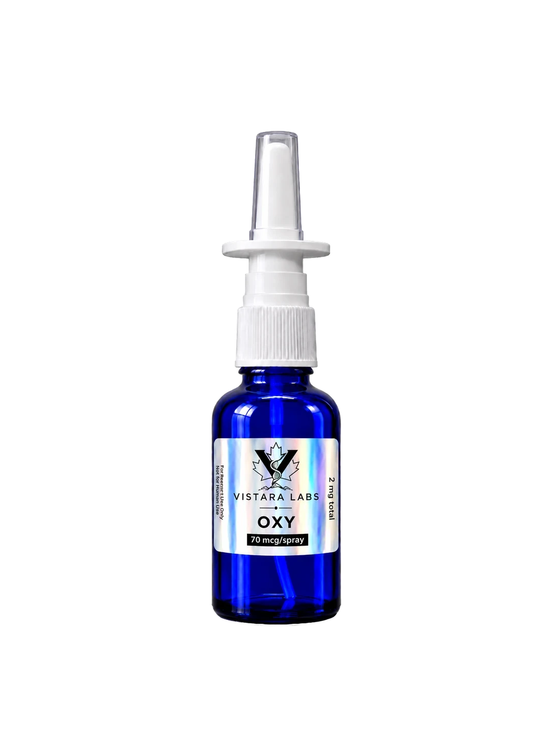 Oxytocin nasal spray 2 mg, 70 mcg per spray, research atomiser