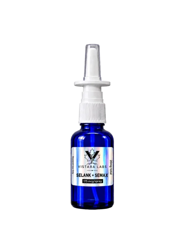 Selank + Semax Nasal Spray 20mg, ready-mixed metered atomiser