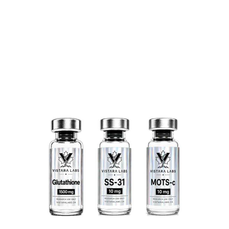 Mitochondrial Energy stack: Glutathione 1500 mg, SS-31, MOTS-c
