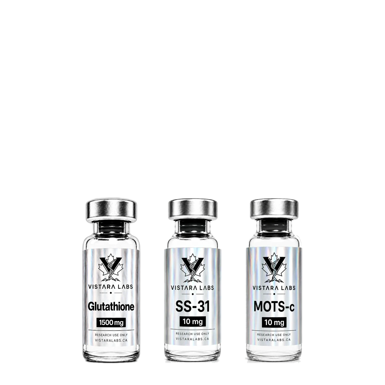 Mitochondrial Energy stack: Glutathione 1500 mg, SS-31, MOTS-c