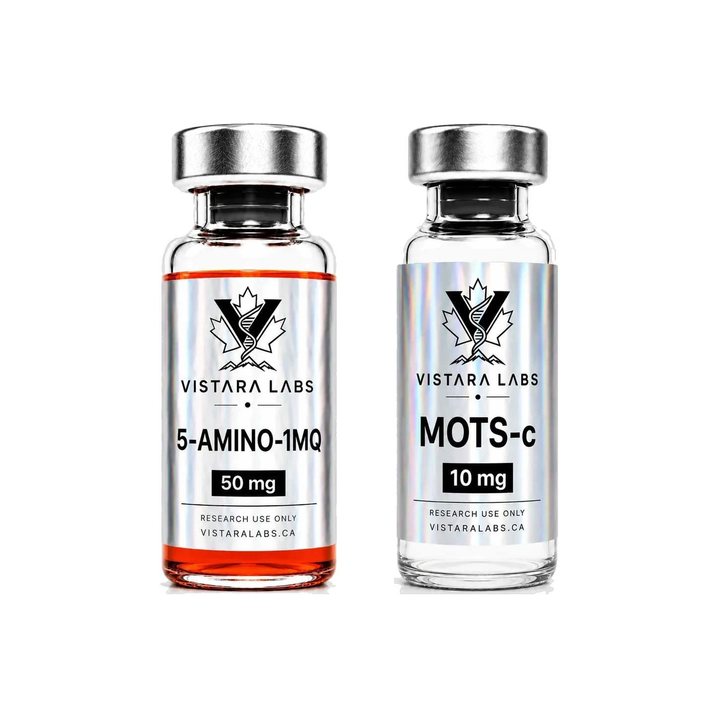 5-Amino-1MQ vs MOTS-c vials