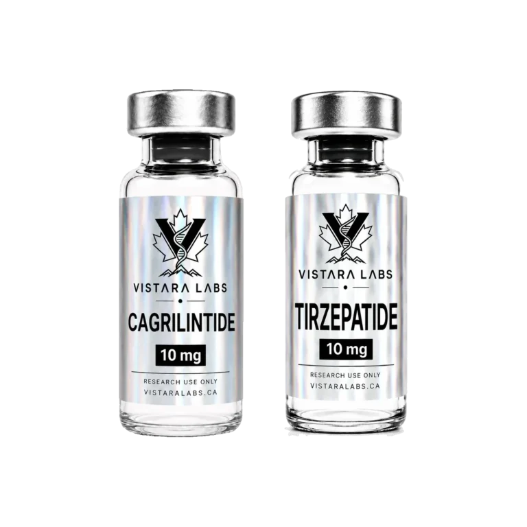 Cagrilintide vs Tirzepatide vials