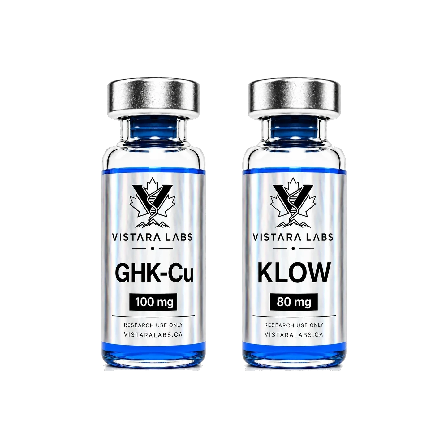 GHK-Cu vs KLOW Blend vials