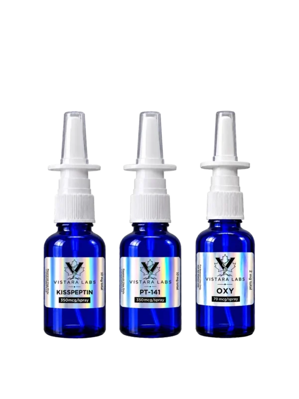 Kisspeptin, PT-141 and Oxytocin nasal sprays