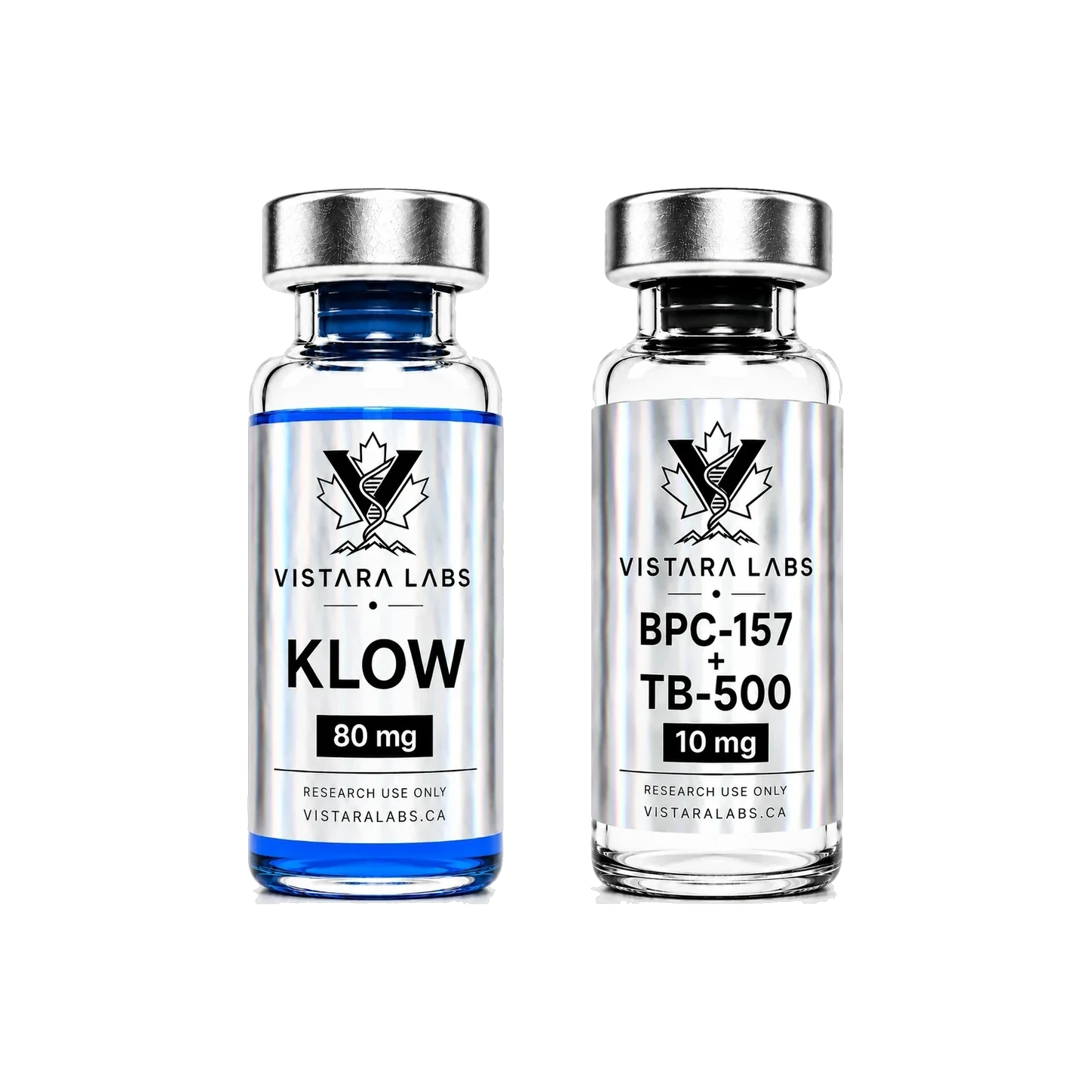 KLOW vs Wolverine Stack vials