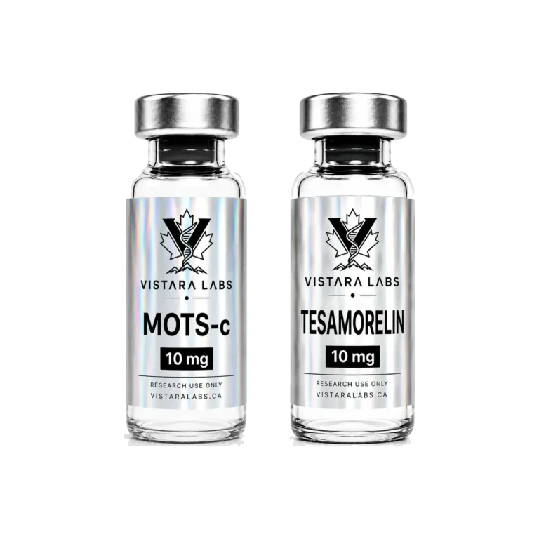 MOTS-c vs Tesamorelin vials