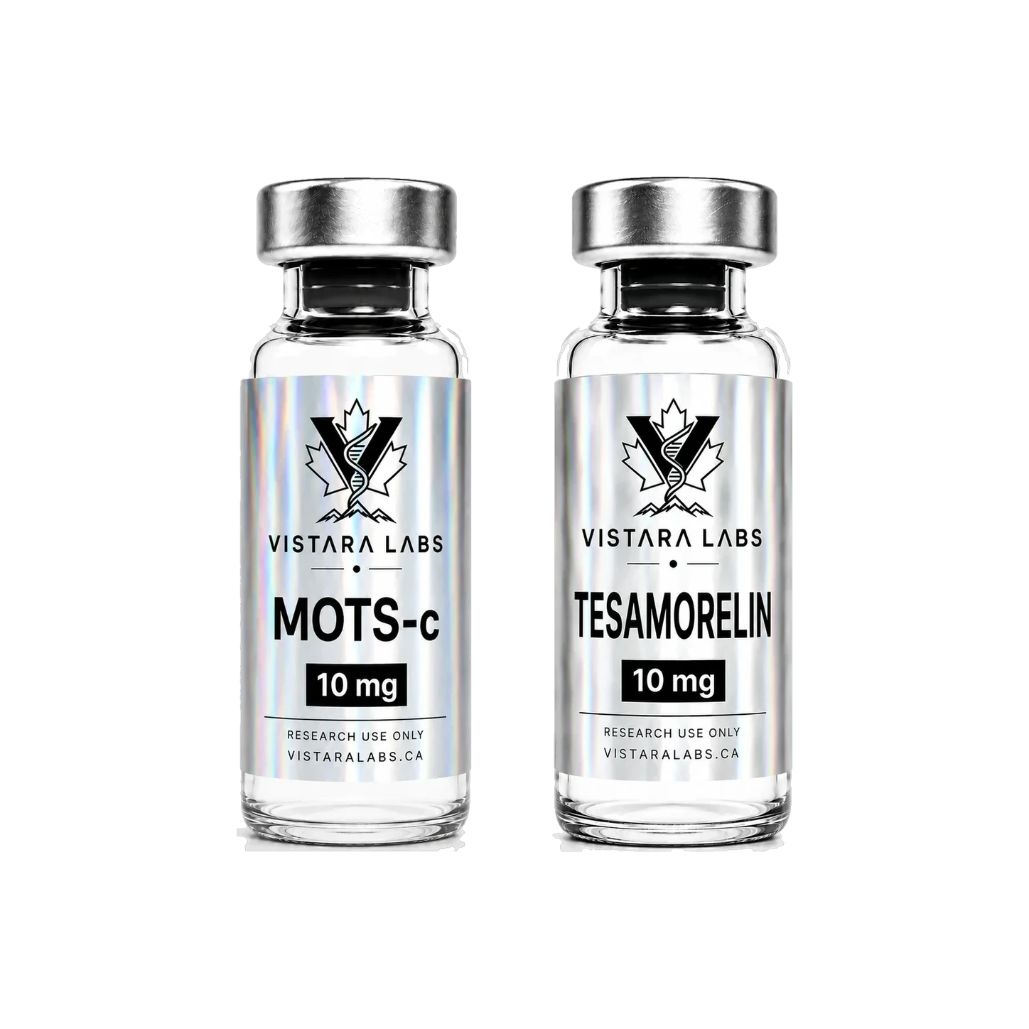 MOTS-c vs Tesamorelin vials