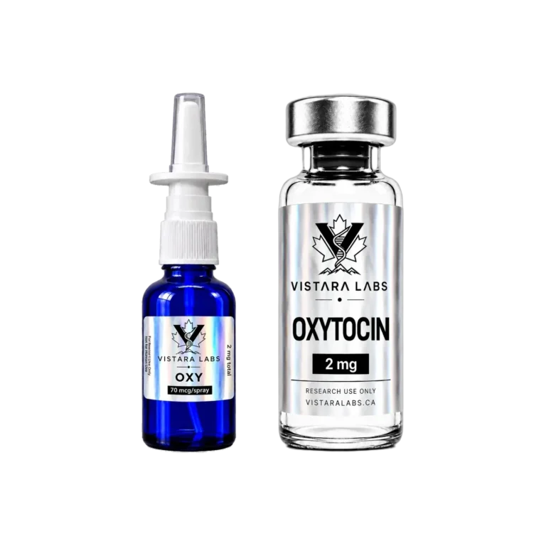 Oxytocin Nasal Spray vs Injection vials