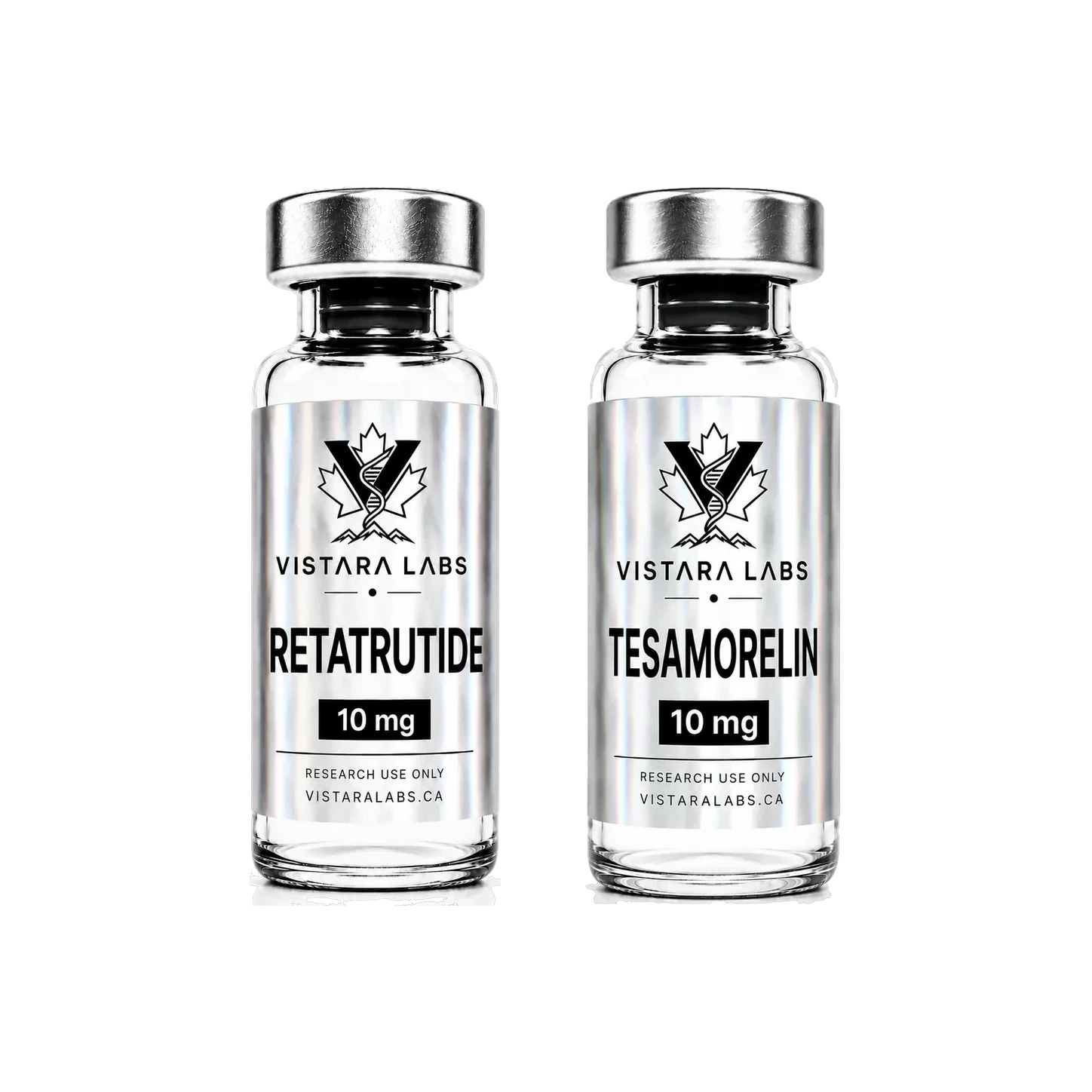 Retatrutide vs Tesamorelin vials