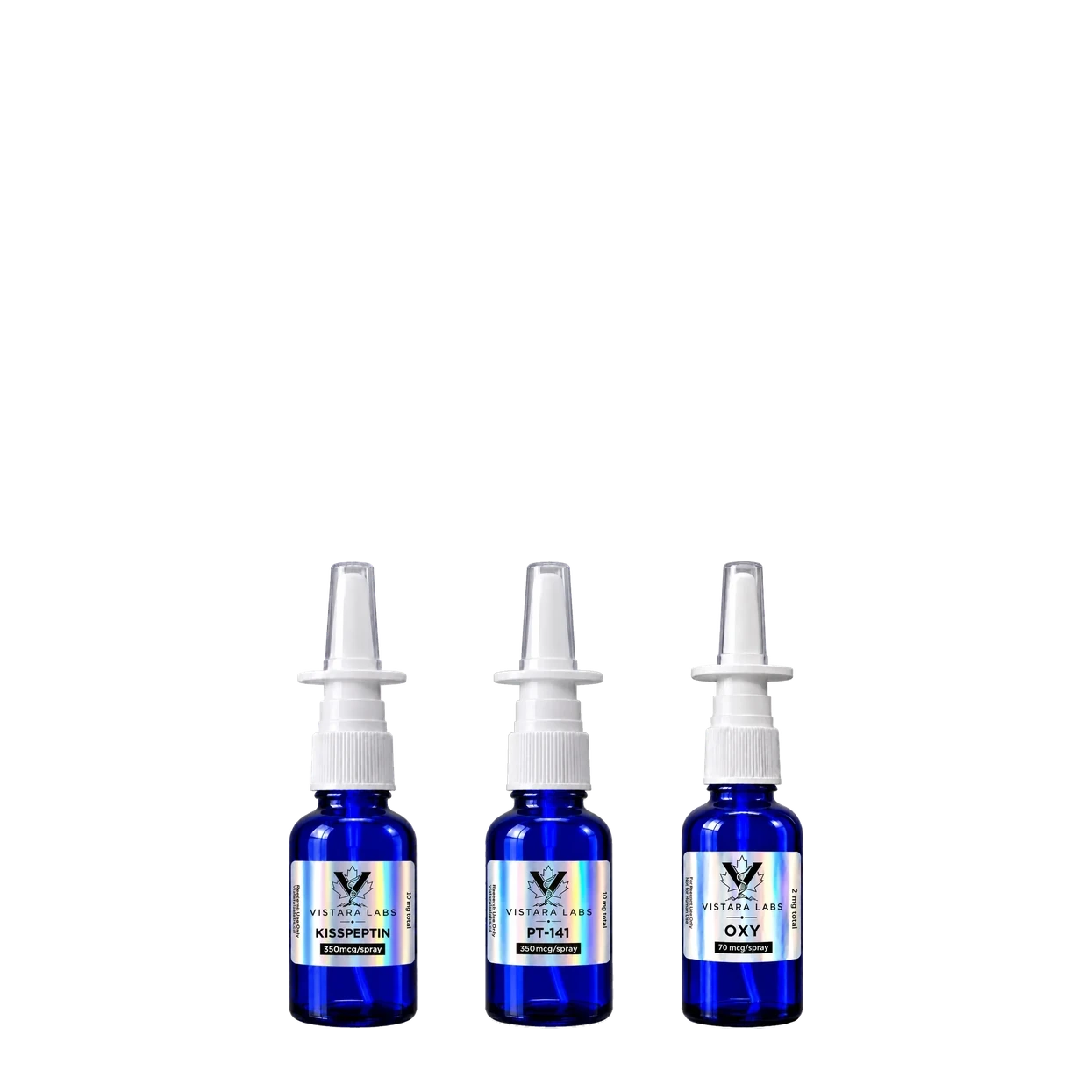 Kisspeptin, PT-141 and Oxytocin nasal sprays
